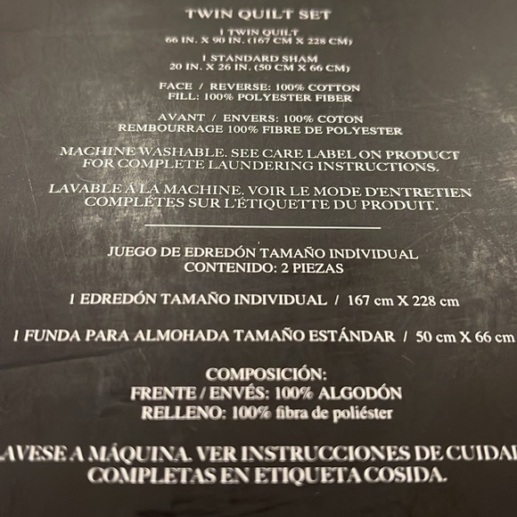 UGG brand new twin quilt set - Picture 11 of 12